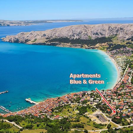 Apartments Blue And Green With Balcony Baška Extérieur photo